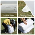 thumbnail image 4 of OFFMUST 13.5ft White Wedding Bounce House for Adults & Kids, Commercial Grade PVC Inflatable White Castle for Photography, Engagement & Baby Shower, 4 of 5