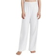 thumbnail image 2 of Hansber Boys Girls Liturgical Praise Dance Trousers Elastic Loose Performance Bottoms Celebration of Spirit Palazzo Pants White 10, 2 of 6