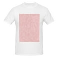 thumbnail image 4 of Bingfone Pink Stripes Men'S Loose Fit Short-Sleeve Pocket T-Shirt, 4 of 7