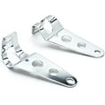 thumbnail image 4 of Krator Chrome Headlight Mounting Bracket Fork Ears For Cafe Racer Bobber Bike 31-37mm, 4 of 6