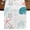 Teal, variant on Teal Red Coastal Nautical Table Runner 36 Inches Long,Beach Sea Turtle Ocean Coral Starfish Cotton Linen Table Runners Dresser Scarves,Tabletop Scarf Furniture Cover for Home Dinner Party 13"x36"