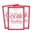 thumbnail image 1 of Darling Souvenir White Birthday Invitation Card Printable Elegant Fill or Write In Blank Party Invites 28 Pcs 5 x 7 Inches, 1 of 5