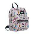 thumbnail image 2 of Disney Mickey and Friends 11" PU Leather Deluxe Pink Backpack for Everyday Function, 2 of 4