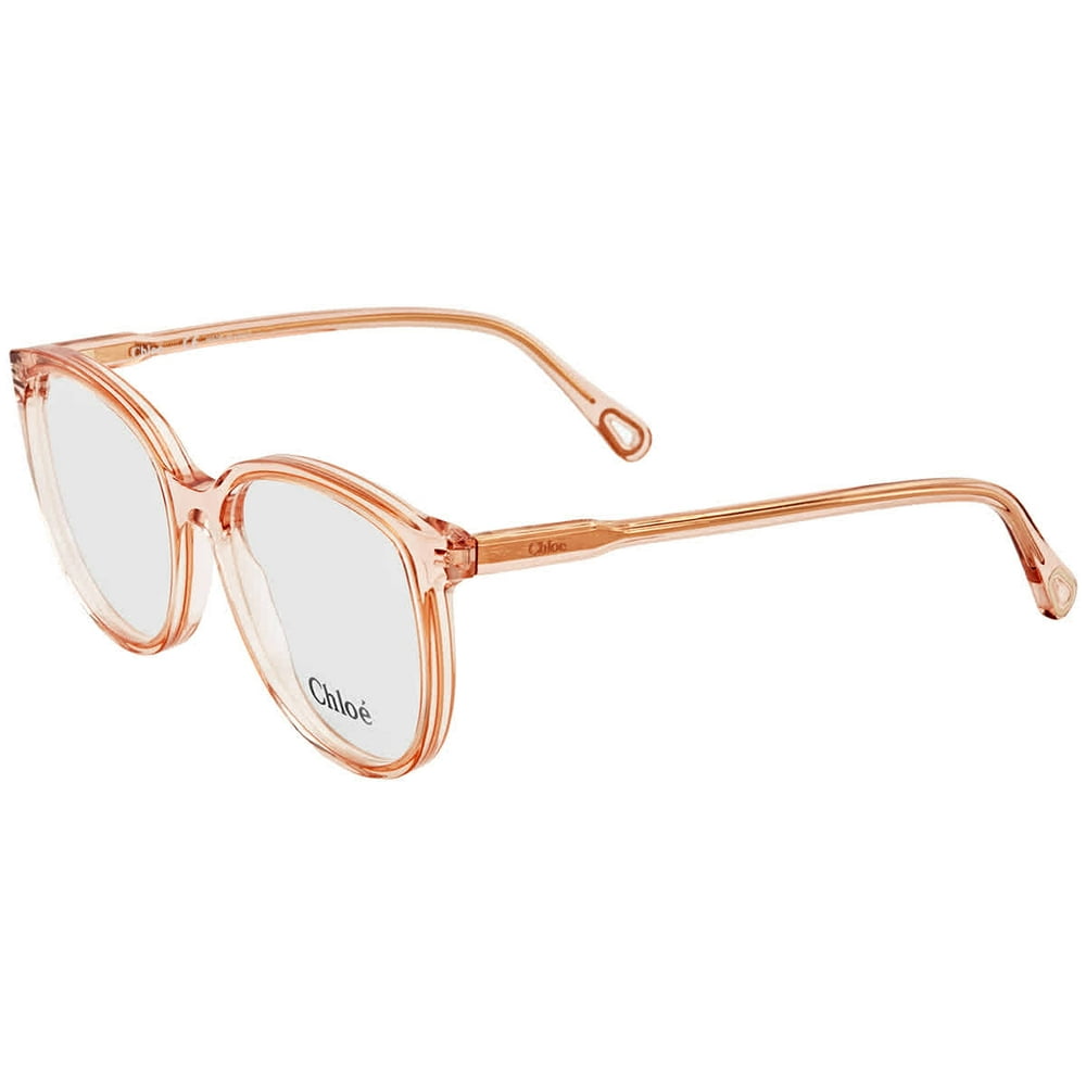 Chloe Ladies Pink Round Eyeglass Frames CE2719 749 54