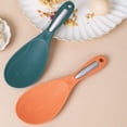 thumbnail image 7 of AYYUFE 10Pcs Heat-Resistant Particles Surface Hanging Hole Rice Spoon Non-stick Rice Cooker Spoon Kitchen Tools White, 7 of 7