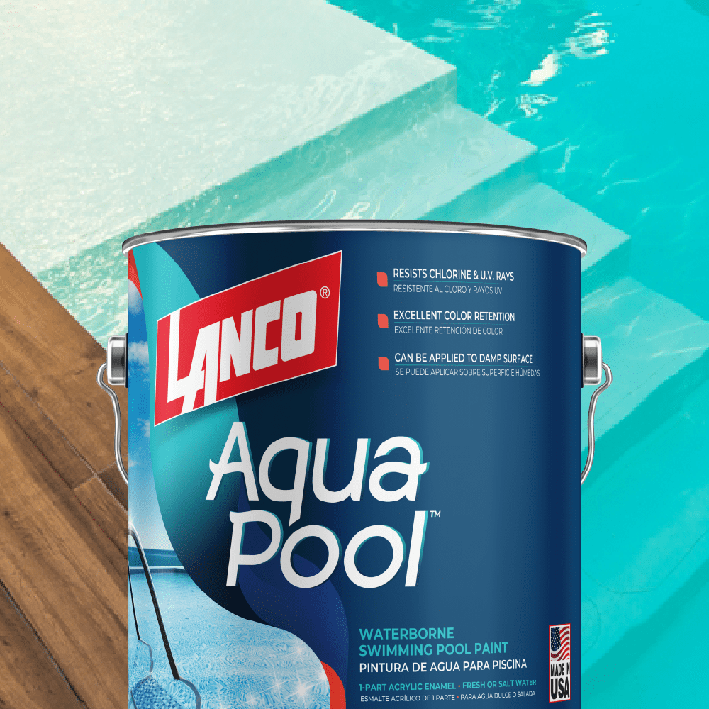 Lanco Aqua Pool White Finish, 1 Gallon
