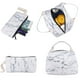 thumbnail image 3 of Mochila escolar para niñas adolescentes, mochila escolar con estuche para lápices (mármol), 3 of 5