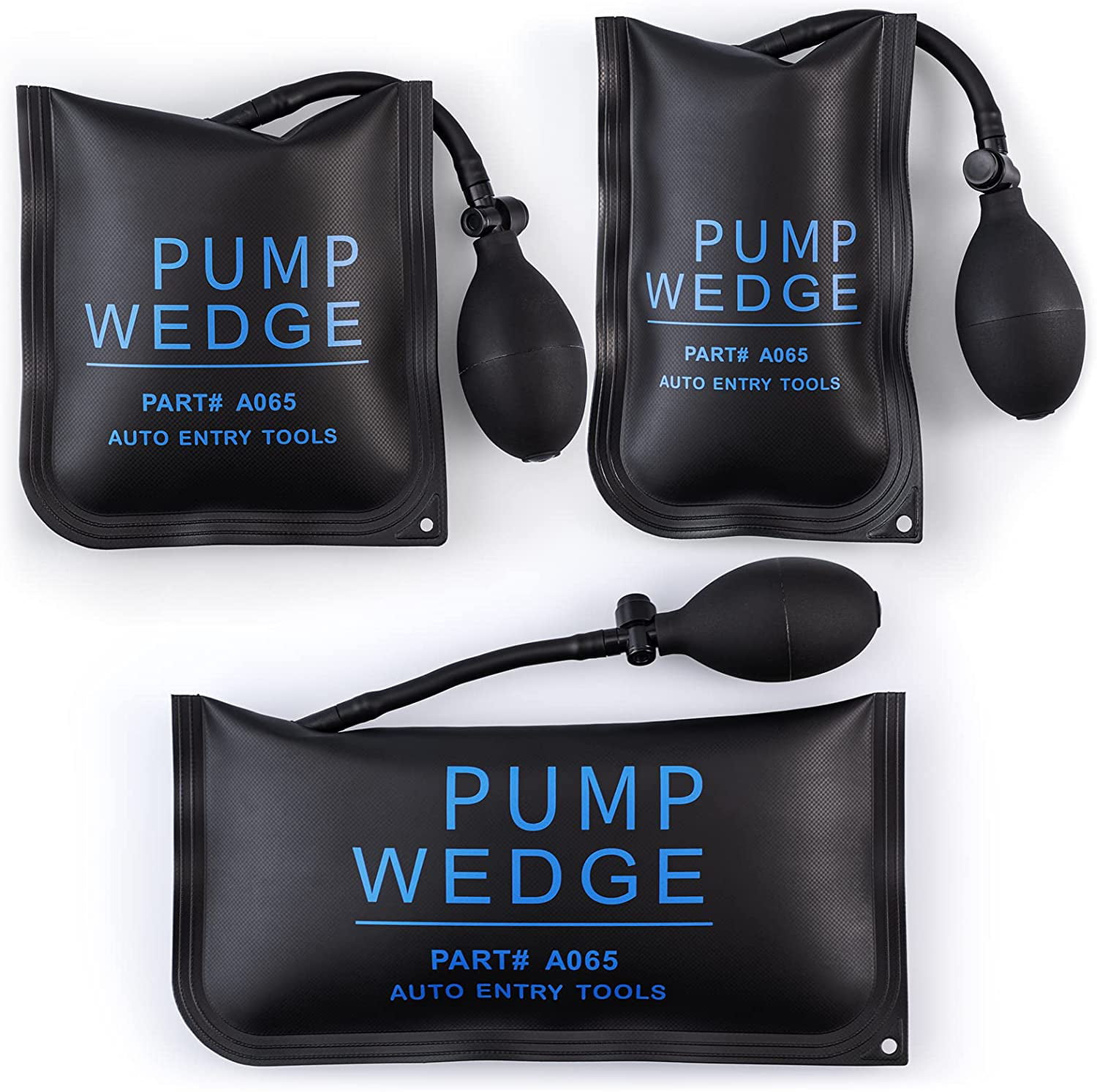 Air Wedge Bag Pump Leveling Kit and Alignment Tool Inflatable Shim Bag 3Pcs 