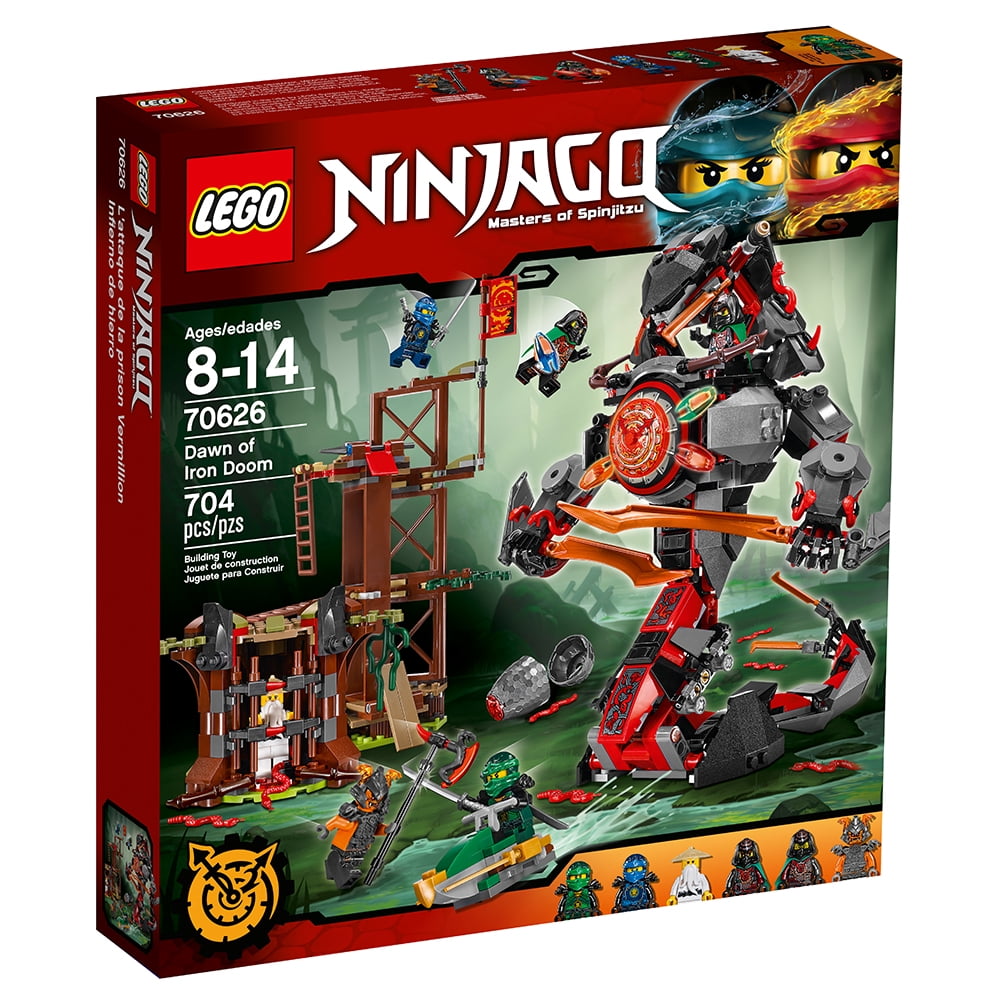 lego ninjago dawn of iron doom walmart