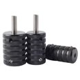 thumbnail image 3 of Equipment Black Aluminum Alloy Handle Anti-slip Knurled Machine Grip, 3 of 6