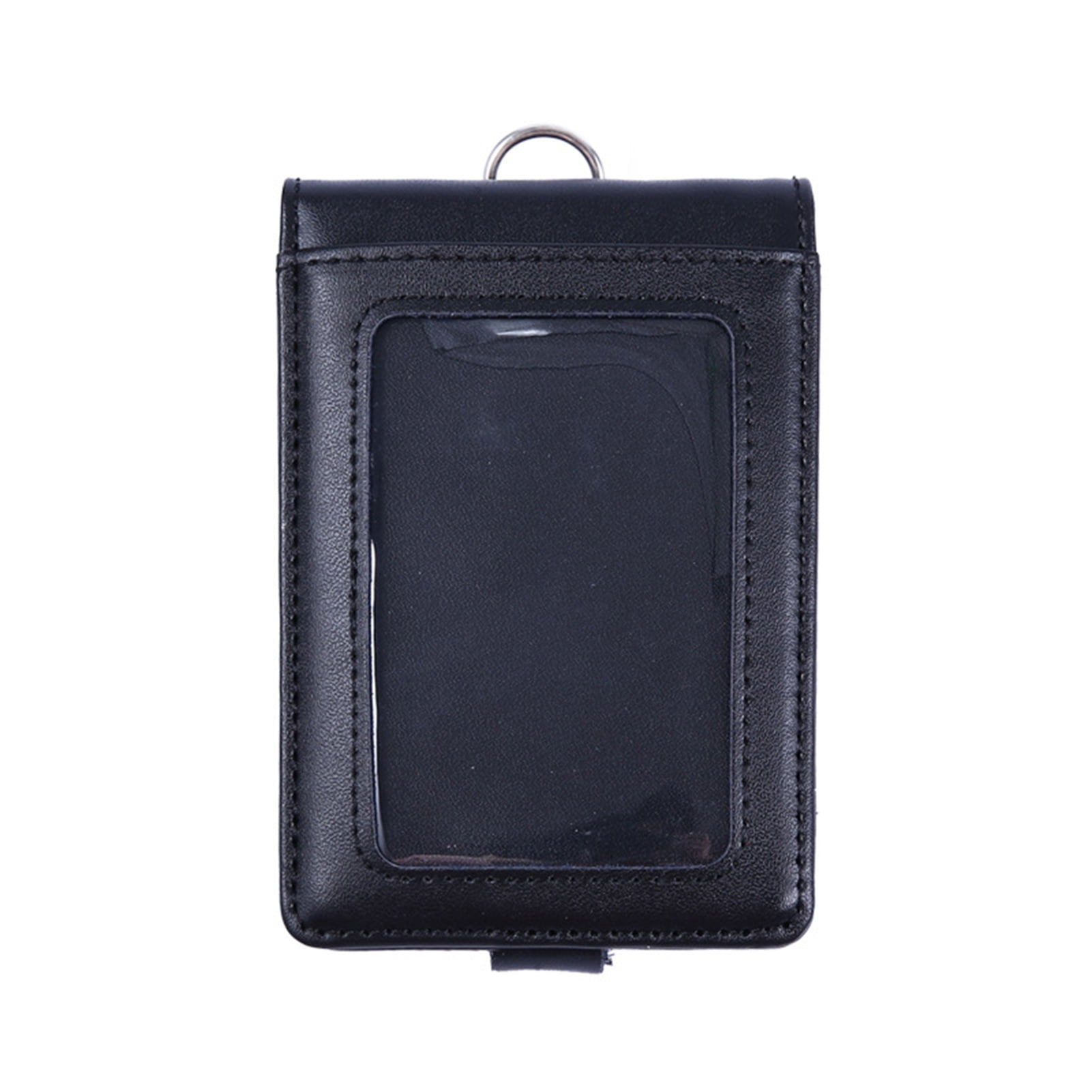 wirlsweal Collapsible Id Card Holder Id Card Holder with Snap Closure