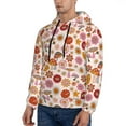 thumbnail image 2 of Hoodies for Men - Fall 70s Groovy Hippie Long Sleeve Comfrt Men'S Fashion Hoodies & Sweatshirts, Sweatshirts for Men Hoodies Pullover Clothing Clothes with Pouch, 2 of 7