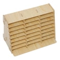 thumbnail image 2 of KAKOWELY phone holder classroom Office Mobile Phone Organizing Box Temporary Wooden Multi-grid Phone Box Cellphone Management Box Wooden Multi-grid Phone Storage Box For Office School, 2 of 5