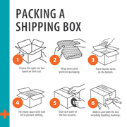(4 pack) Pen+Gear Large Shipping Boxes, 15L x 12W x 10H