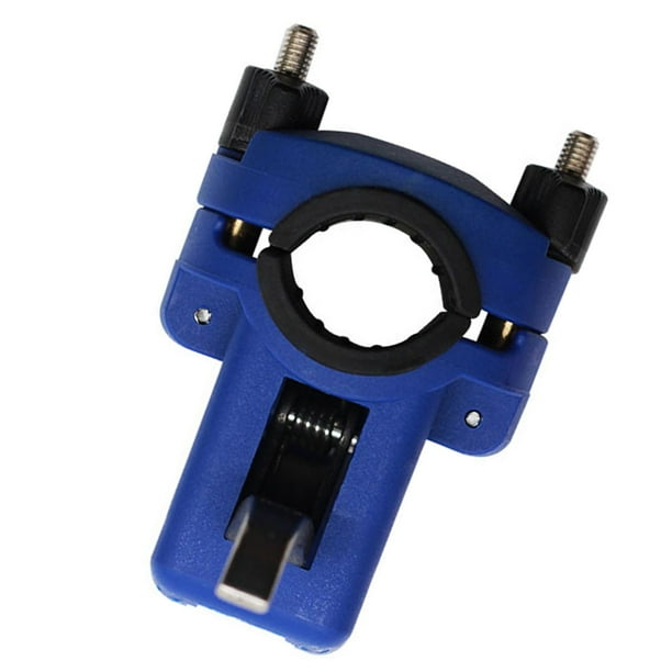 Soporte portátil para cañas de pescar, estante para pesca en barco, aleación de aluminio ajustable Azul