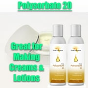 Polysorbate 20 Solubilizer USP Kosher Food Grade 8Oz Bottle - Made in USA