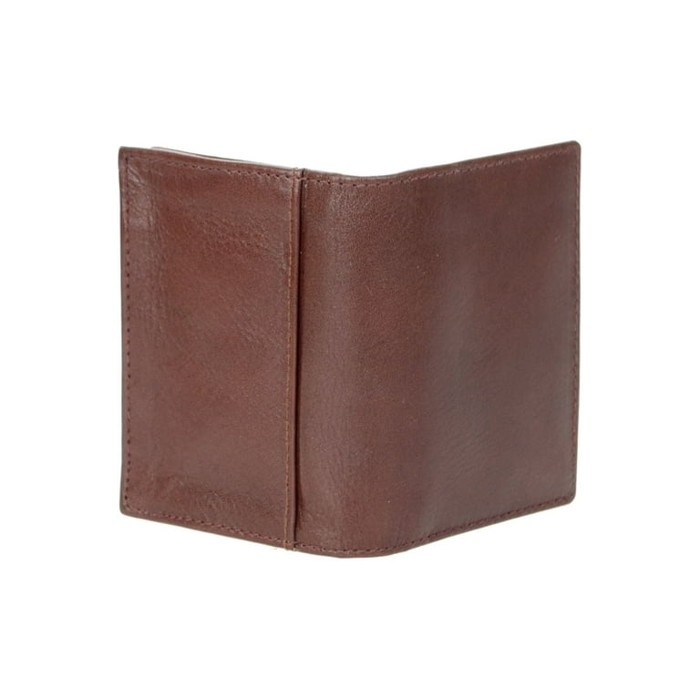 Montauk Leather Club Men's RFID Signal Blocking Genuine Leather Tri-Fold  Wallet with Gift Box 