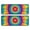 Colorful Tie Dye, variant on Kitchen Rugs Sets Of 2,Orange Blue Tie Dye Mandala Pattern Anti Fatigue Kitchen Mat Rugs Non Slip Washable,Decorative Kitchen Floor Mats for Kitchen,Sink,Laundry,17"x47" 17"x47"