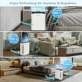 thumbnail image 2 of Costway Air Purifier Filter Replacement 3-in-1 H13 True HEPA & Activated Carbon Filter, 2 of 7