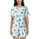 thumbnail image 1 of Fotbe Sea Turtle Conjunto de Pijama Estampado para Mujer, 2 Piezas, Ropa de Dormir con Camiseta de Manga Corta y Shorts Suaves-Small, 1 of 6