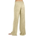 thumbnail image 3 of Womens Linen Pants High Waisted Palazzo Trousers Wide Leg Casual Cozy Lounge Pants Travel Trouser with Pockets Ladies Comfy Plus Size 2026 Trendy Outfits Lightweight Cute Fashion Dressy Clothes, 3 of 6
