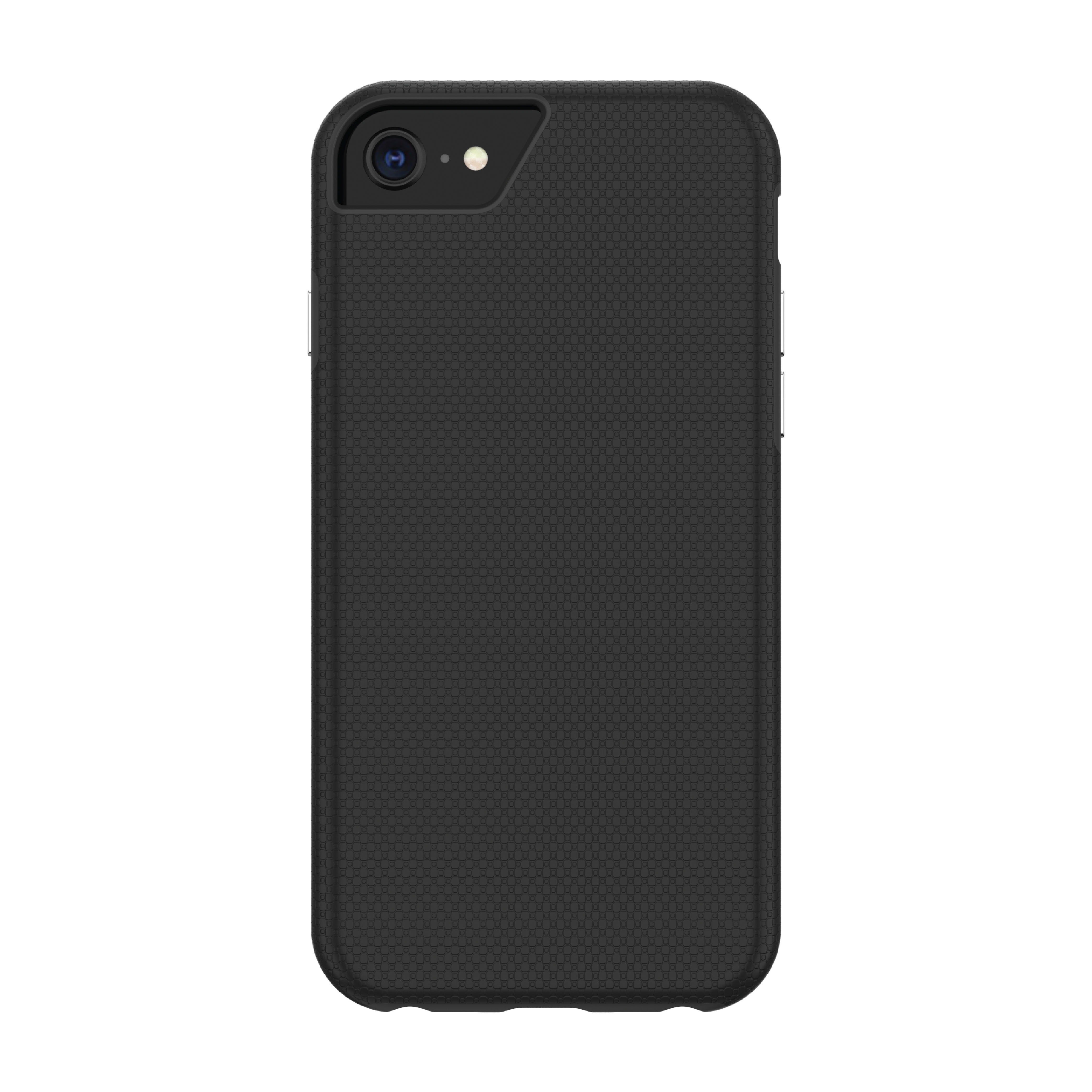 onn. Dual-Layer Phone Case for iPhone SE 2022, iPhone SE 2020, iPhone 8,  iPhone 7, iPhone 6s, iPhone 6 - Black