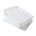 thumbnail image 2 of Estuche de almacenamiento de ropa interior Macarena Organizador de almacenamiento Blanco 10 rejillas, 2 of 7