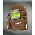 thumbnail image 1 of Big Time Products 100873 AWP Suede Leather Tool Pouch with Steel Hammer Loops, Brown, 1 of 7