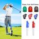 thumbnail image 5 of Yuarrent 8 Uds. Marcadores de línea de Golf, marcadores de plástico para Golf, 3 ranuras, alineación de bolas, revestimientos de dibujo con rotulador Golf Yuarrent OD001033-00, 5 of 6