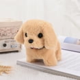 thumbnail image 3 of Electronic Interactive Dog Pet Toy, Plush Golden Retriever,Realistic Lifelike Animals,Animated Stuffed Puppy Dog Toy Plush Battery Operated Dog Toy for Toddler Kids Girls Boys, 3 of 7