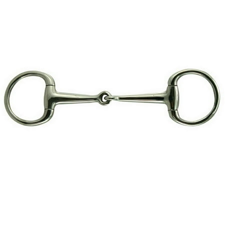 - Small Round Ring Eggbutt Dressage Bradoon Bit - 5