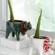 thumbnail image 2 of Maceta de gato de dibujos animados Maceta de cerámica Animal Cactus Plantas suculentas Arreglo floral en maceta H, 2 of 5