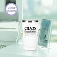 thumbnail image 5 of Chaos Coordinator Tumbler Thank You Gifts Water Bottle Double Wall Travel Coffee Mug Stainless Steel Vacuum Insulated Thermal Cup Boss Lady Gifts for Women Coworker Supervisor Birthday Christmas, 5 of 6