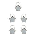thumbnail image 2 of Sonducket Ganchos para llaves brillantes con forma de estrella de nuevo diseño, bolsa lateral de de Metal, gancho colgante de aleación, Type2 NO2, 2 of 6