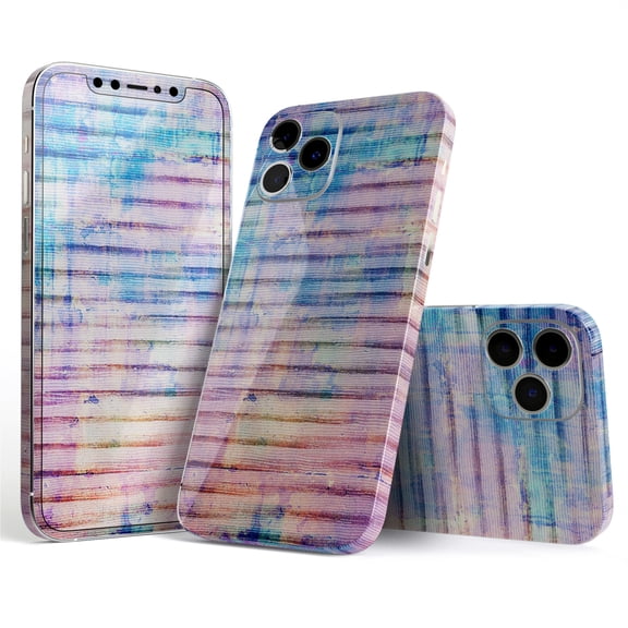 DesignSkinz Dripping Blue Paint Full-Body Skin Decal Wrap Cover for iPhone 16