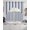 Gray Blue, variant on Blush Pink Swag Valances for Windows, Christmas Pine Tree Lattice Dots Rod Pocket Kitchen Curtain Light Filtering Short Topper Drape for Bathroom Cafe Bedroom Living Room Window Treatments, 56"Wx36"L
