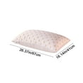 thumbnail image 5 of Byujiro 1PC Solid Color Low Profile Pillow 26x16 Inches Soft Support Breathable Bed Pillow for Back and Stomach Sleepers, 5 of 6