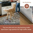 thumbnail image 2 of nuLOOM Eleanor SpinClean Machine Washable Distressed Medallion Area Rug, 3' x 5', Eleanor Light Rust, 2 of 9
