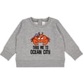 thumbnail image 2 of Inktastic Ocean City Maryland Cute Crab Baby Sweatshirt, 2 of 4