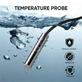 thumbnail image 4 of 6 Pcs 10K Temperature Sensor Probe, 1 Meter Waterproof 10K Thermistor, Stainless Steel 3950 -Thermistor Sensor Probe, 4 of 7