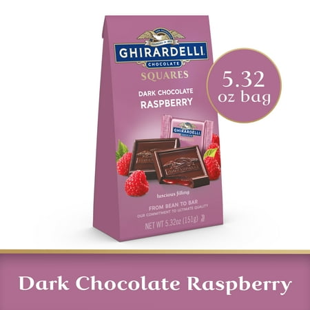 UPC 747599306532 product image for GHIRARDELLI Dark Chocolate Raspberry Squares  5.32 Oz Bag | upcitemdb.com