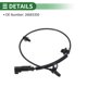 thumbnail image 5 of Sensor de Velocidad de Rueda ABS Unique Bargains Sensor ABS Sistema de Frenado Antibloqueo No.26683350 para Buick Lacrosse 2017-2019 1 Pc Trasero Izquierdo Trasero Derecho, 5 of 7