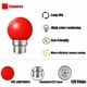 thumbnail image 3 of de 20 bombillas LED de colores b22 bombillas de bayoneta 2w Rojo, Amarillo, Naranja, Verde, Azul, Irrompible Equivalencia 20W, 3 of 5