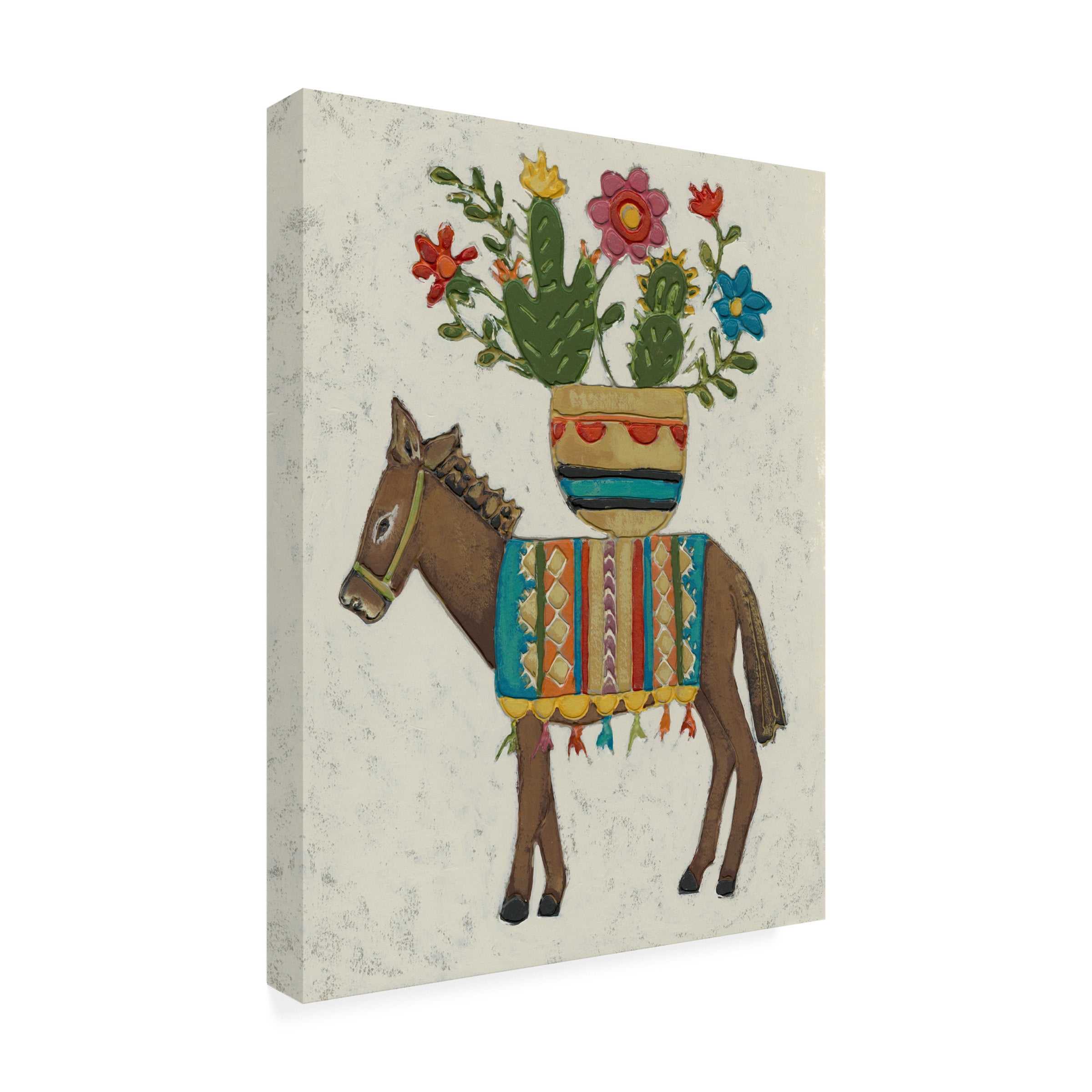 Chariklia Zarris 'Market Boro II' Canvas Art