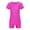 Purple, variant on iEFiEL Kids Girls Basic Short Sleeve Gymnastic Ballet Dance Leotard Unitard Black 4