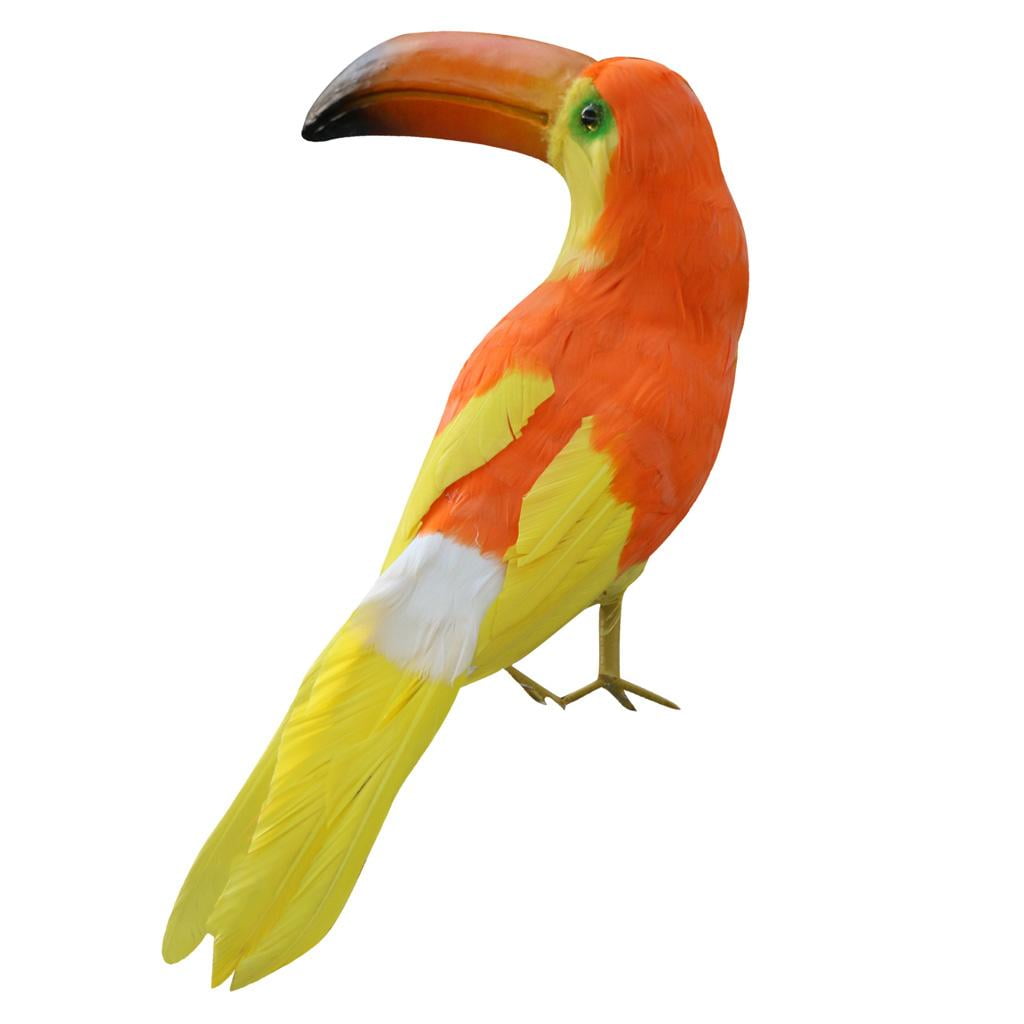 Artificial Toucan Bird Realistic Taxidermy home and garden Decoration