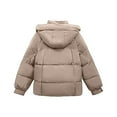 thumbnail image 4 of Uaswgudfs ​Women's Loose Fit Puffer Winter Coat - Thermal Windproof Water-Resistant Down with Stand Collar Spacious Pockets​, 4 of 9