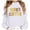 White, variant on Arlun Womens Lightweight Sweatshirts Coffee And Books Letter Graphic Printed Pullovers Tops Loose Fit Comfortable Long Sleeve Crew Neck Hoodless Outfits White XL