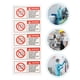 thumbnail image 2 of 5 unids PRECAUCIÓN PELIGRO ETIQUETA MÁQUINA Máquina de trabajo Seguridad Advertencia Signo Etiqueta advertencia Calcomanía, 2 of 6
