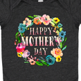 thumbnail image 4 of Inktastic Happy Mother's Day Flowers Boys or Girls Baby Bodysuit, 4 of 5